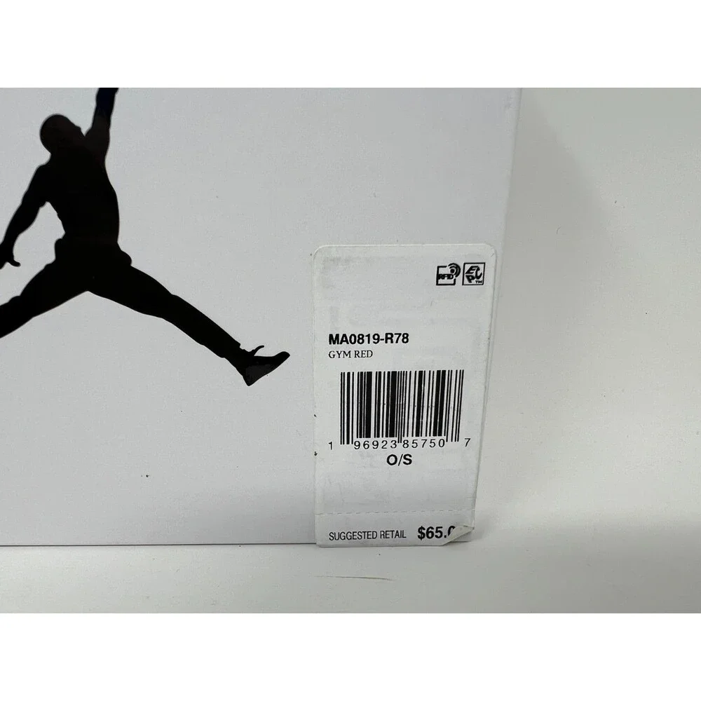 Nike Jordan Jumpman Ingot Bifold Wallet Gym Red Leather MA0819-R78 Mens New